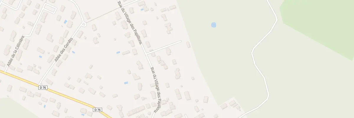 Plan du 23 Rue du Village des Papillons à Romorantin-Lanthenay