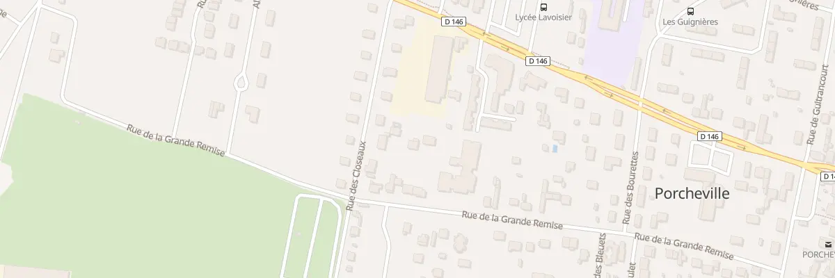 Plan du 56B Rue de la Grande Remise à Porcheville