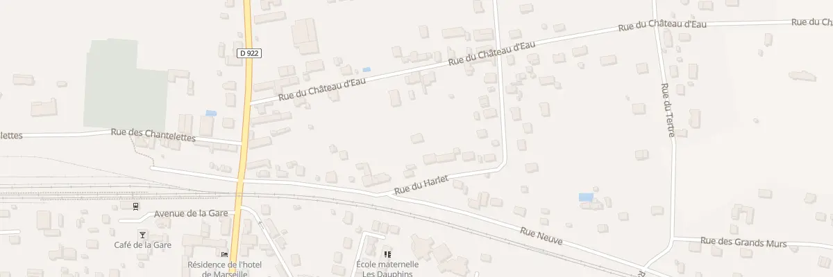 Plan du 17B Rue du Harlet à Villefranche-sur-Cher