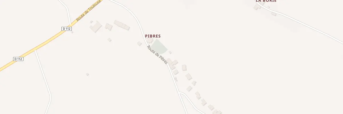 Plan du 257 Rte de Pibres à Lavaur