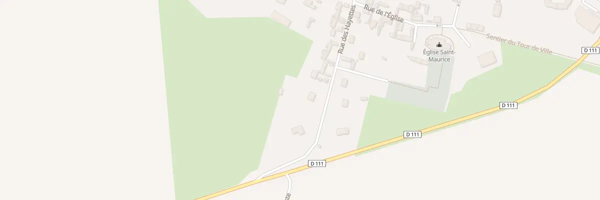 Plan du 18 Rte de Noyelles à Nouvion