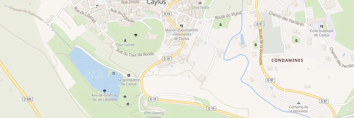 Plan du 41 Av du Huit Mai 1945 à Caylus
