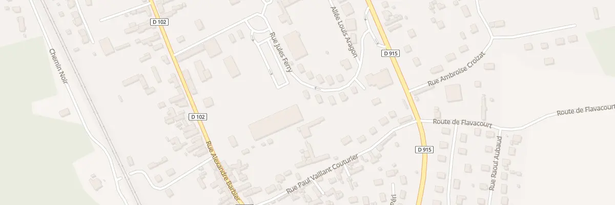 Plan du 2 Rue Jules Ferry à Sérifontaine