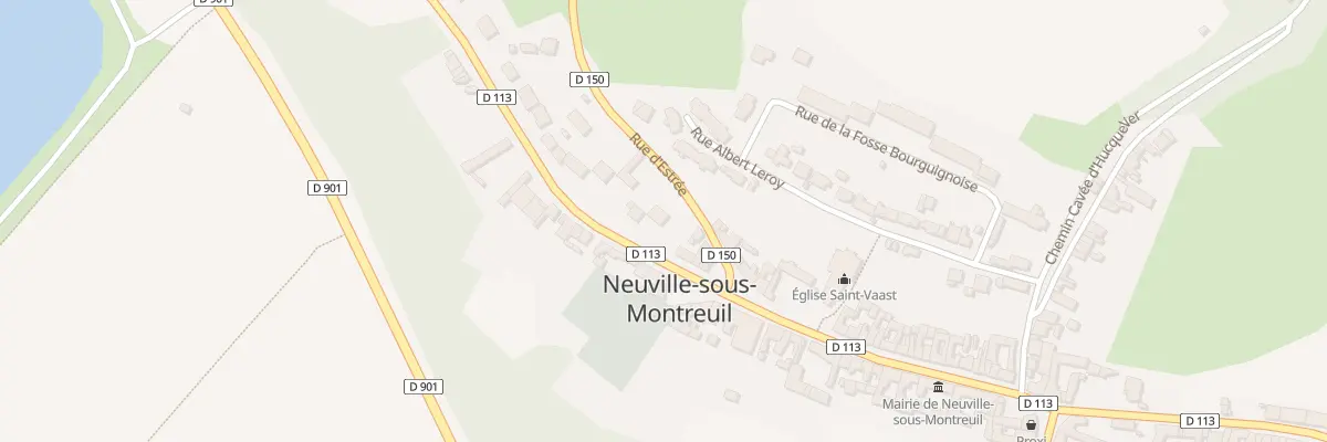 Plan du 48 Rue de Boulogne à Neuville-sous-Montreuil