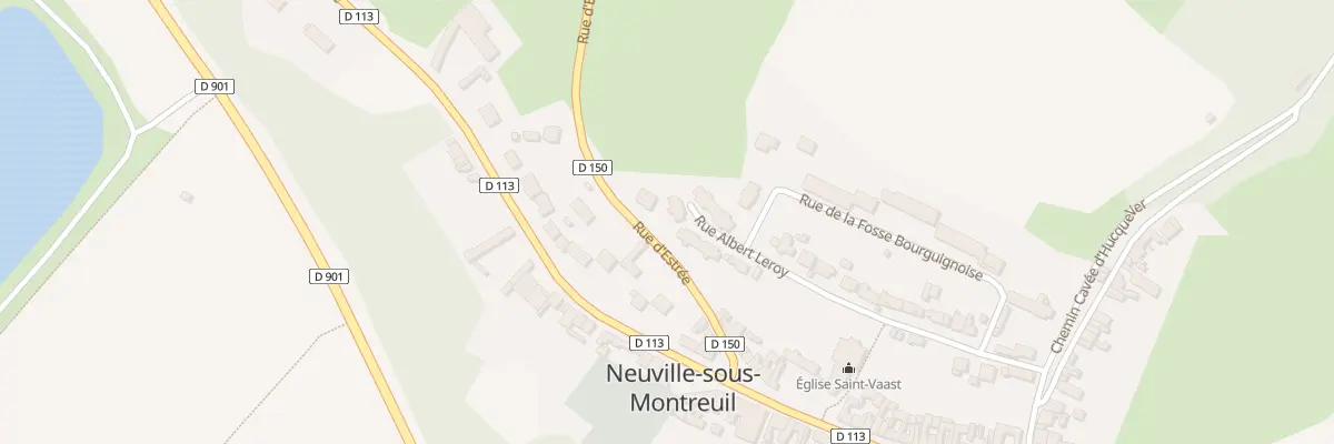 Plan du 5 Lotissement l’Epine à Neuville-sous-Montreuil