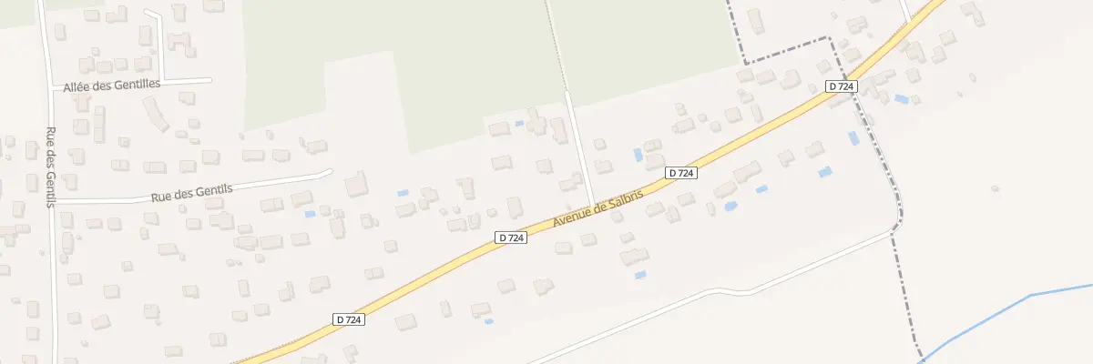 Plan du 232 Av de Salbris à Romorantin-Lanthenay