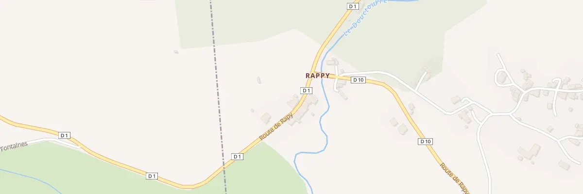 Plan du 34 Rappy à Ilhat