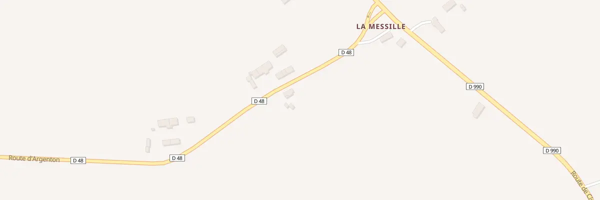 Plan du 5 Rte d’Argenton à Montchevrier