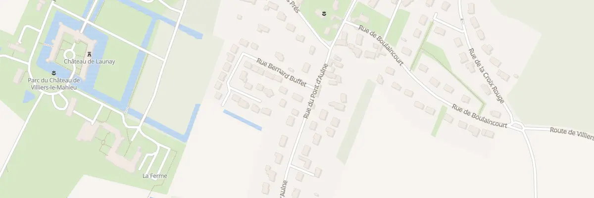 Plan du 4 Rue du Pont d’Aulne à Villiers-le-Mahieu