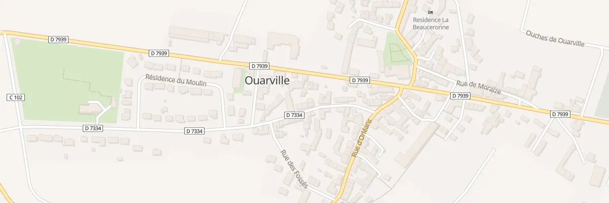 Plan du 24 Rue de Chartres à Ouarville