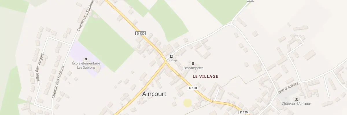 Plan du 4 Rue Boulangère à Aincourt