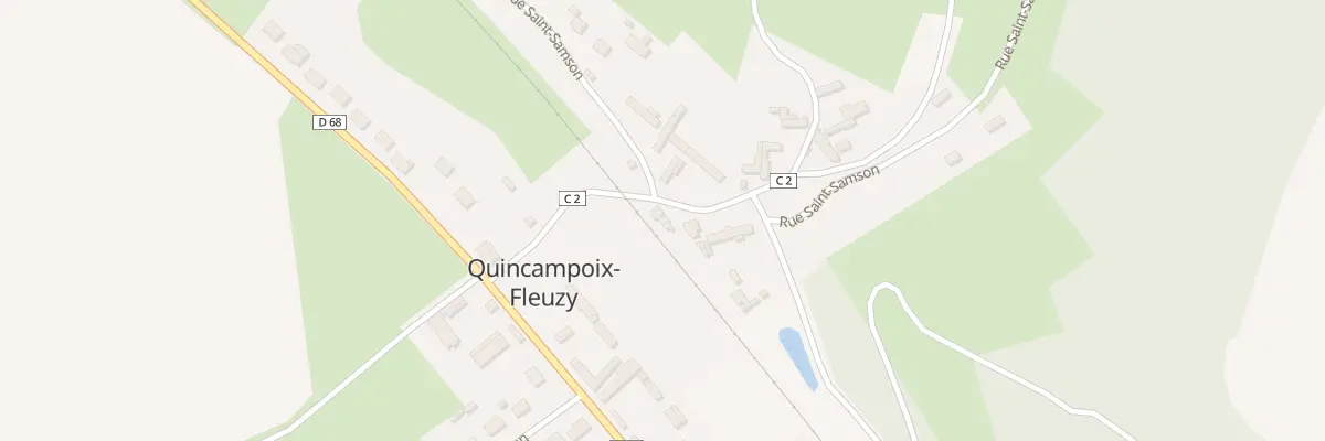 Plan du 2 Rue de Saint Samson à Quincampoix-Fleuzy