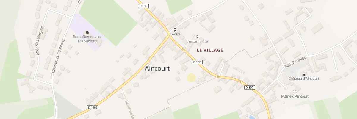 Plan du 15 Rue de la Bucaille à Aincourt