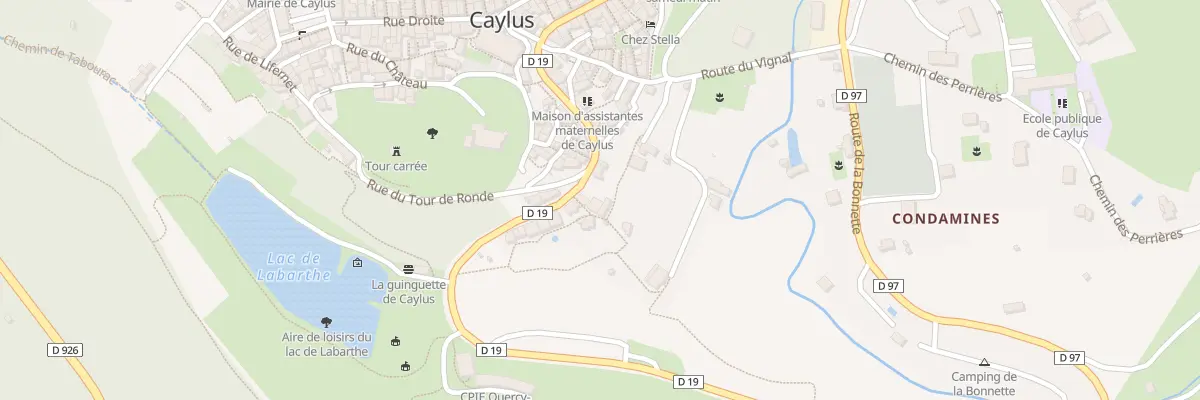 Plan du 5382 Che de La Roque à Caylus