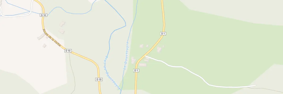Plan du 87 Coulzoune à Carla-de-Roquefort