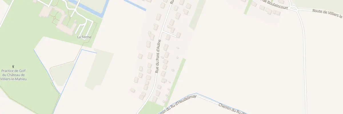 Plan du 15 Rue du Pont d’Aulne à Villiers-le-Mahieu