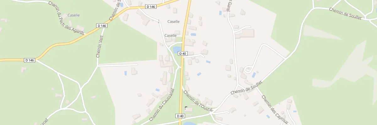 Plan du 5107A Le Caussanel à Espédaillac