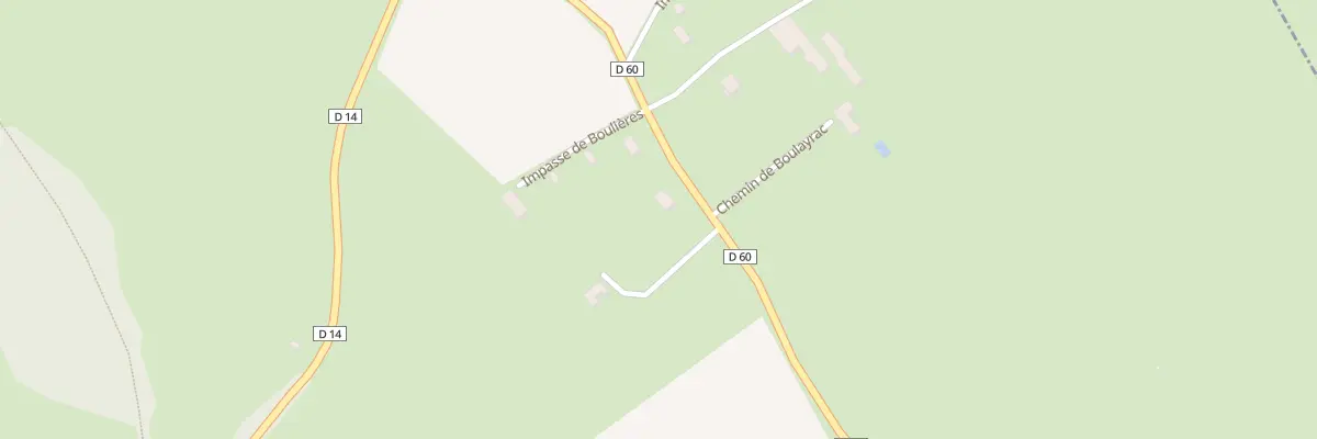 Plan du 5223 Pres de Bouliere à Thégra