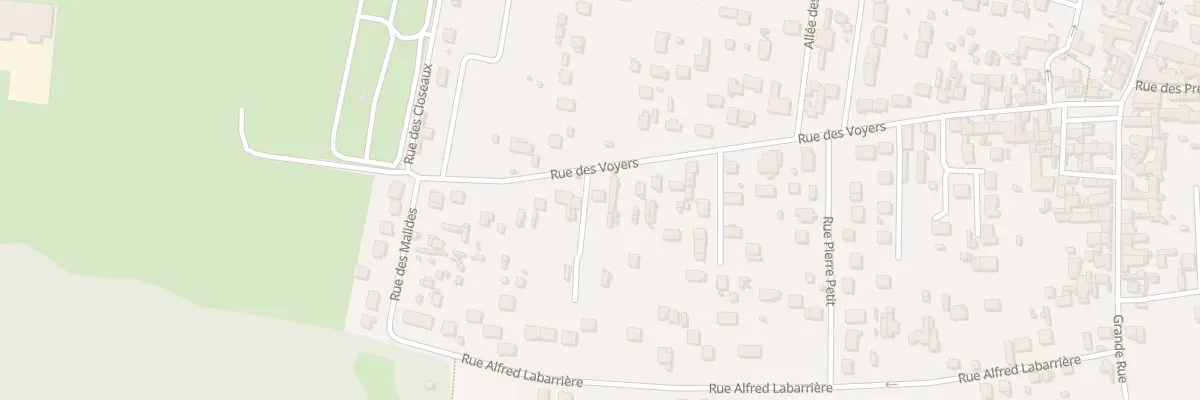 Plan du 47 Rue des Voyers à Porcheville