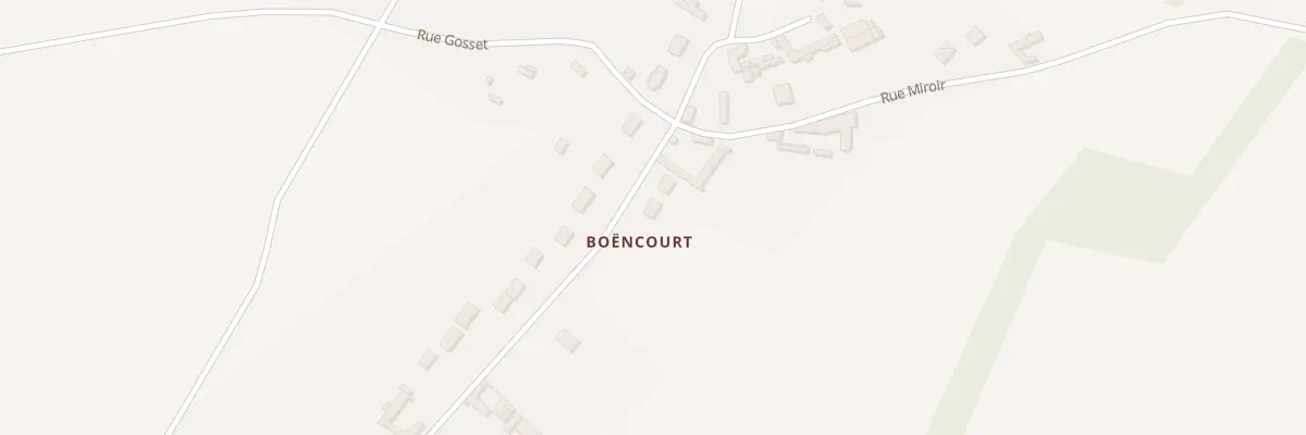 Plan du 30 Gr Grande Rue à Béhen
