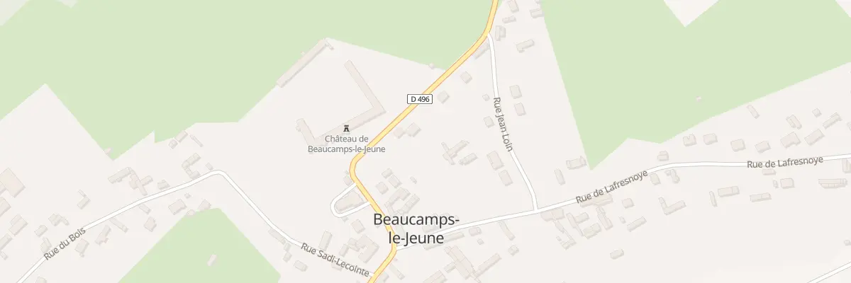 Plan du 3 Rue Chantereine à Beaucamps-le-Jeune
