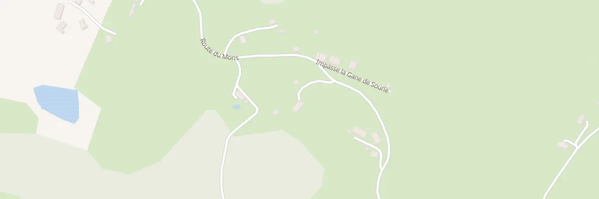Plan du 3025 Rte du Mons à Sainte-Fortunade