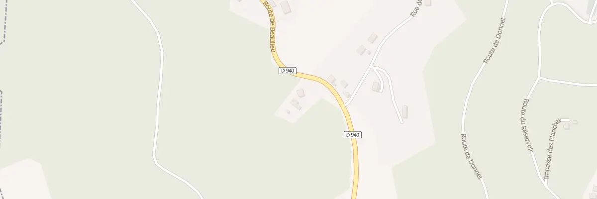 Plan du 5033 La Vergne à Laguenne-sur-Avalouze