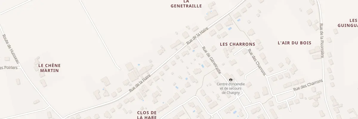 Plan du 32 Rue de la Haire à Chaingy