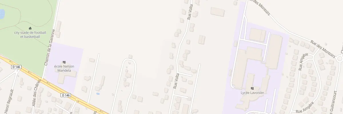 Plan du 14 Rue Volta à Porcheville