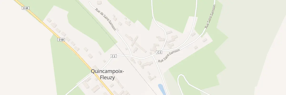Plan du 13 Rue de Saint Samson à Quincampoix-Fleuzy