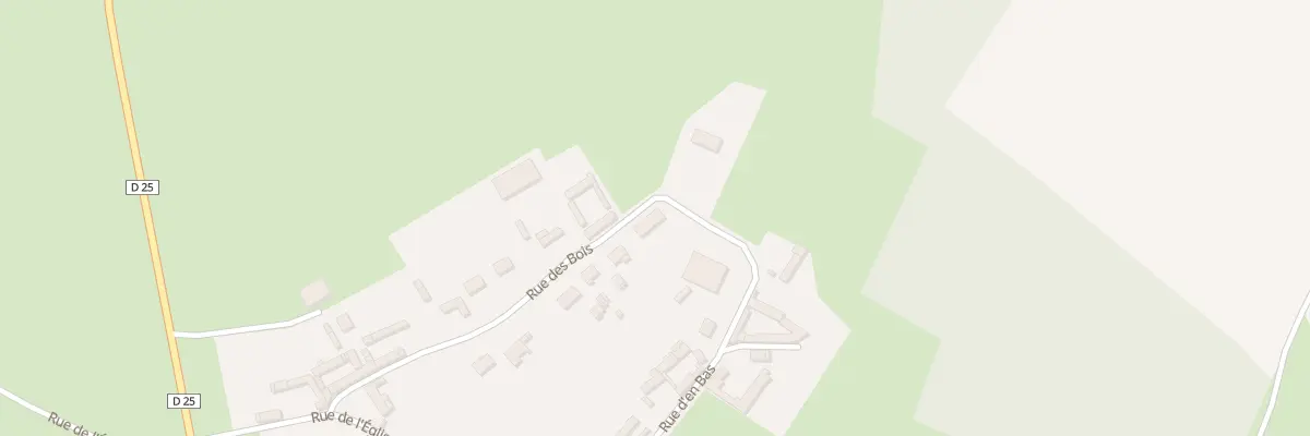 Plan du 14 Rue des Bois à Doudelainville