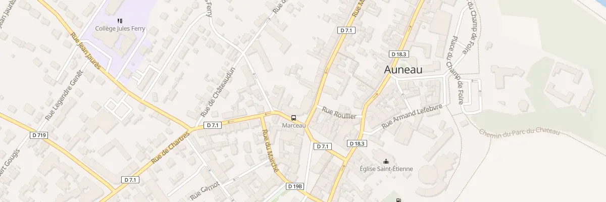 Plan du 2 Rue de Chartres à Auneau-Bleury-Saint-Symphorien