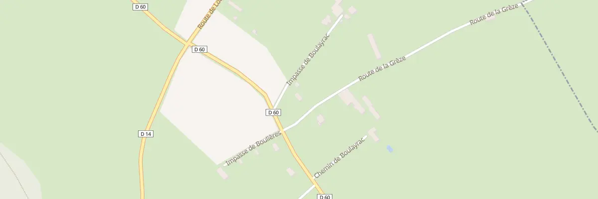 Plan du 5066F Boulayrac à Thégra