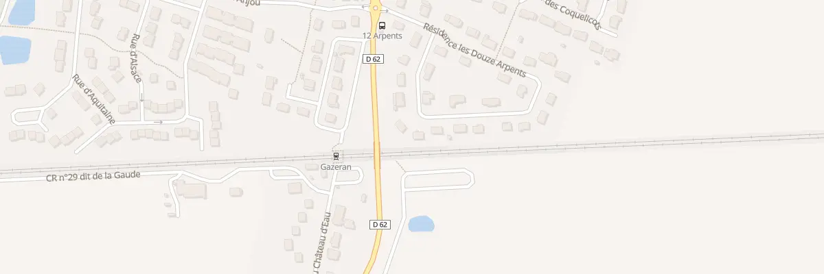 Plan du 33 Res Les Douze Arpents à Gazeran
