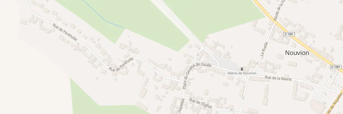 Plan du 4 Rue de Ponthoile à Nouvion