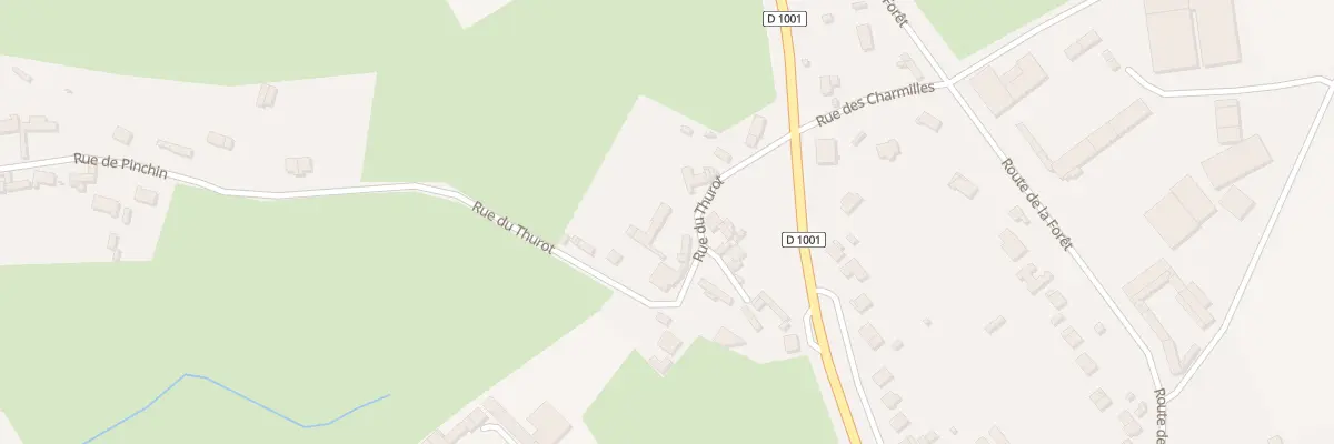 Plan du 6 Rue de Thurot à Nouvion