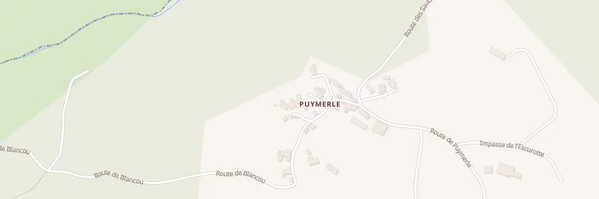 Plan du 5110 Puymerle à Bilhac