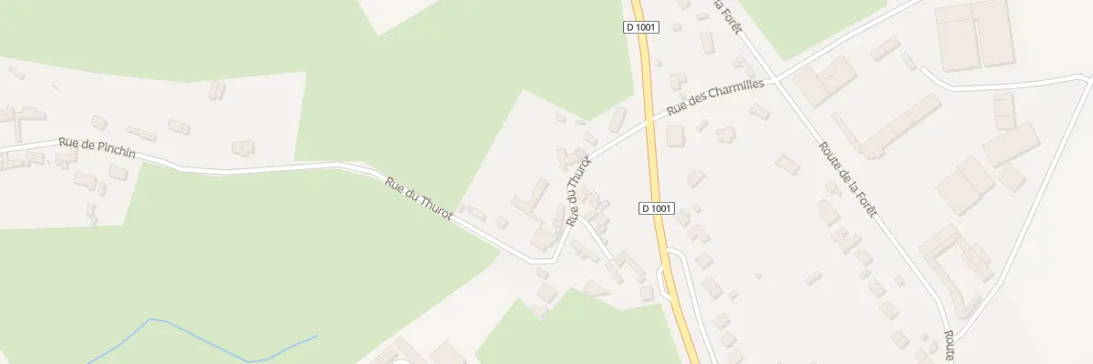 Plan du 6 Rue de Thurot à Nouvion