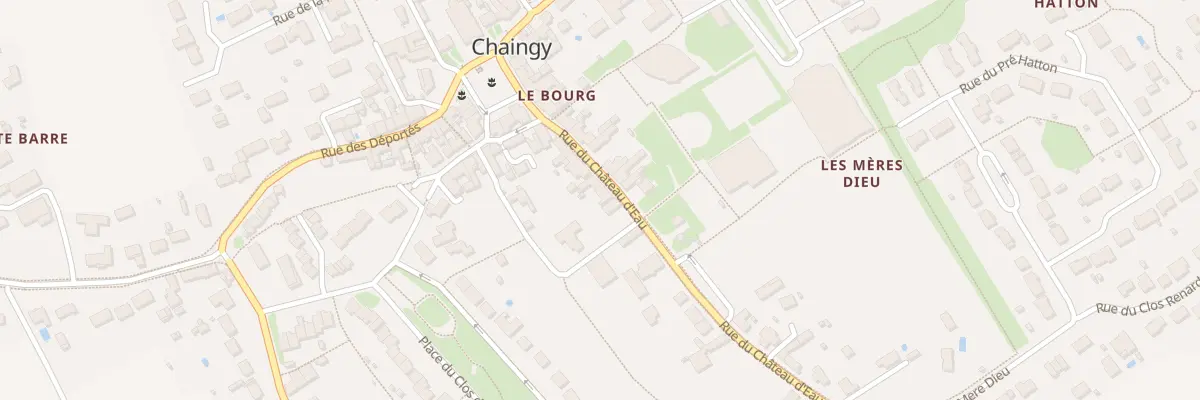 Plan du 12 Rue du Château d’Eau à Chaingy