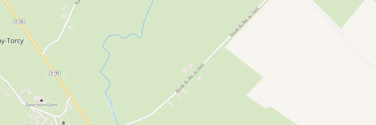 Plan du 4 Rte du Bec au Vent à Fontenay-Torcy