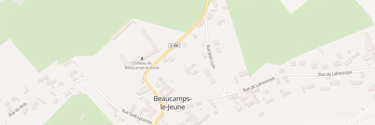 Plan du 5 Rue Chantereine à Beaucamps-le-Jeune