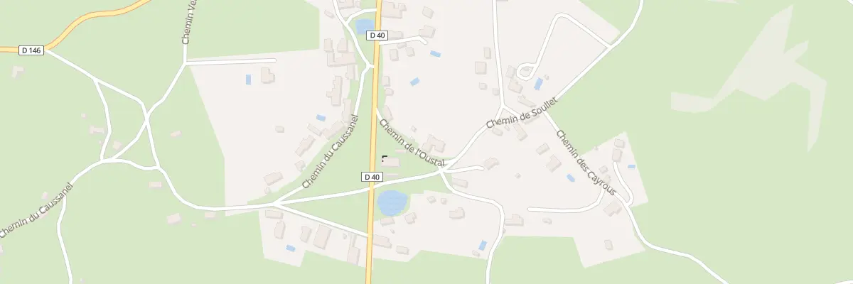 Plan du 5111 Le Caussanel à Espédaillac