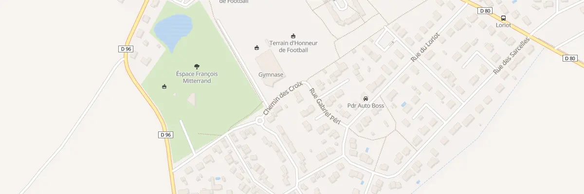 Plan du 15 Rue Gabriel Péri à Montierchaume