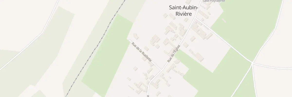 Plan du 6 Rue de la Ruellette à Saint-Aubin-Rivière