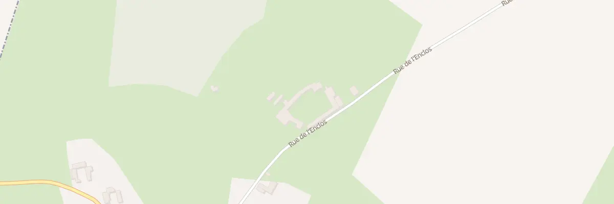 Plan du 393 Rue de l’Enclos à Bernieulles