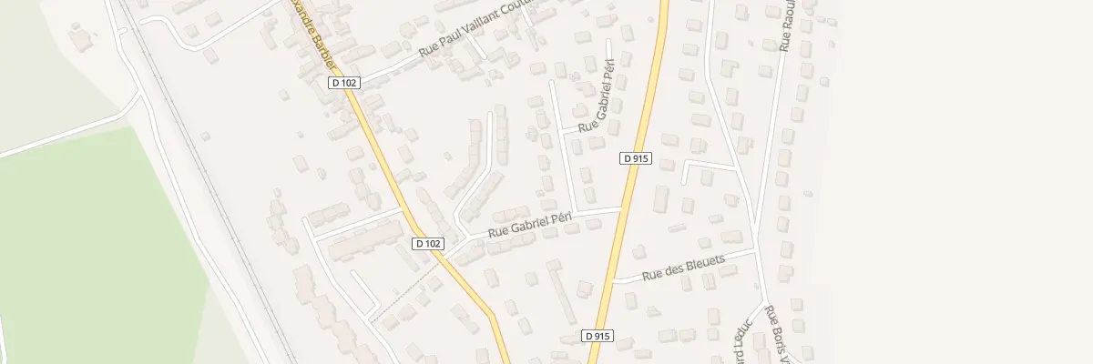 Plan du 9 Rue Gabriel Péri à Sérifontaine