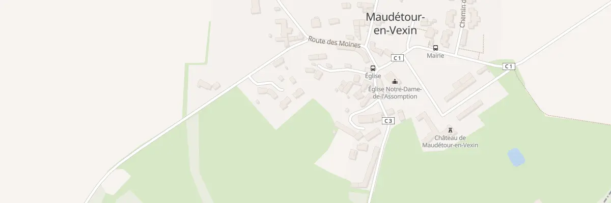 Plan du 6 Che du Tertre à Maudétour-en-Vexin