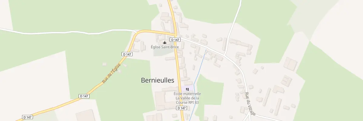 Plan du 45 Rue Francois Reisenthel à Bernieulles