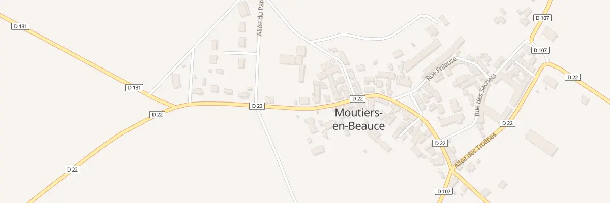 Plan du 11 Rue des Trois Fleurs à Moutiers-en-Beauce