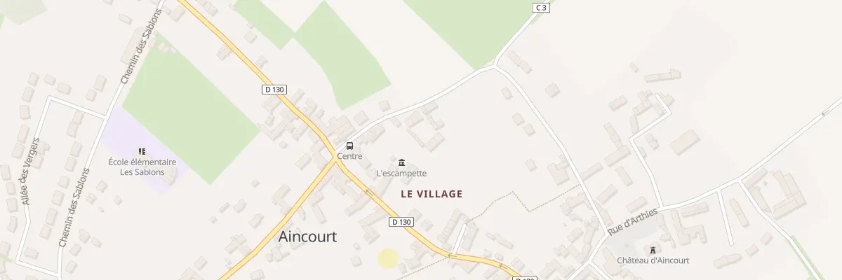 Plan du 26B Rue Boulangère à Aincourt